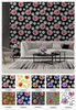 3D Design Wallpaper With Red Rose Best Durable PVC Wallpapers